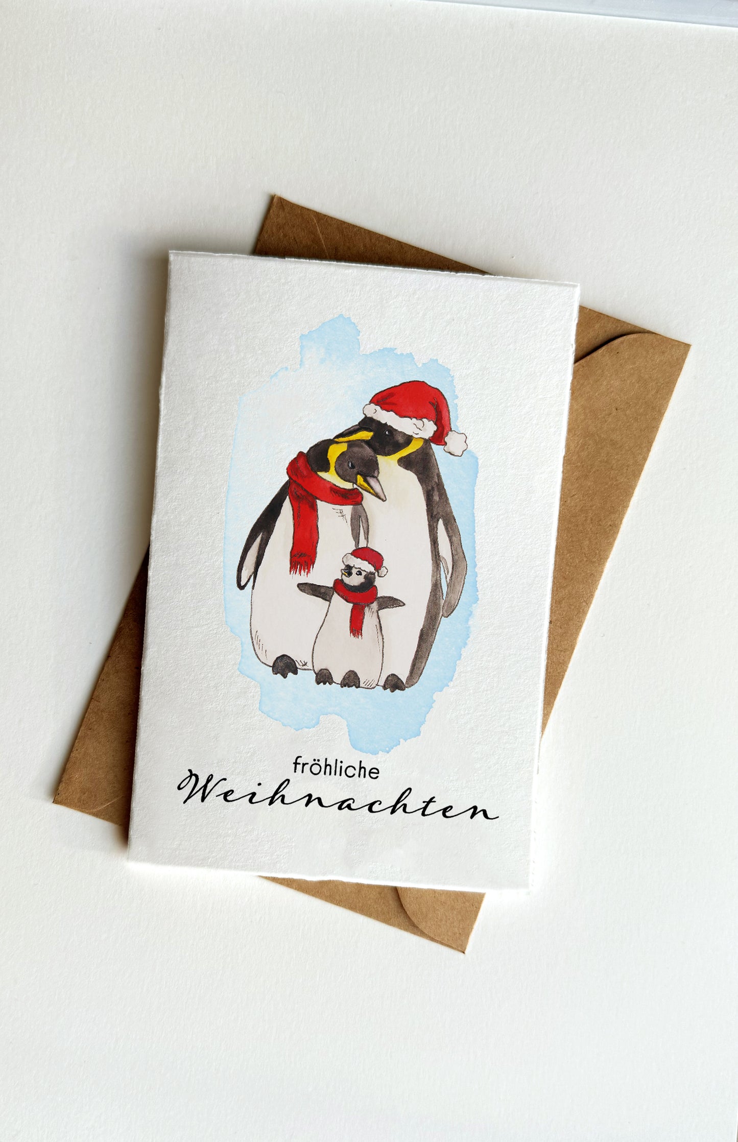 Weihnachtskarten niedliche Tierbabys