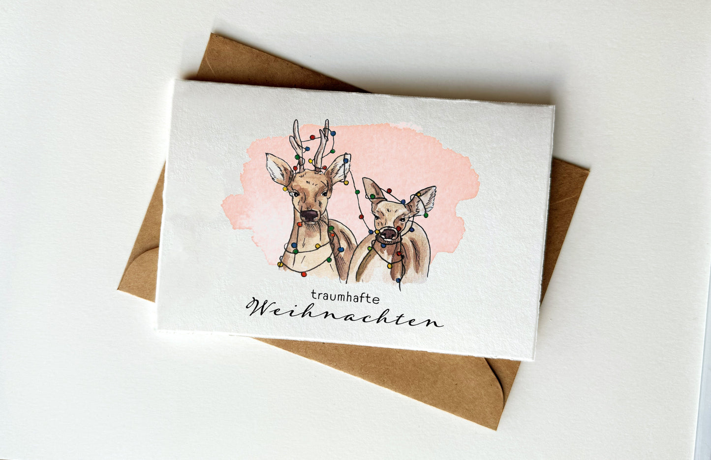 Weihnachtskarten niedliche Waldtiere