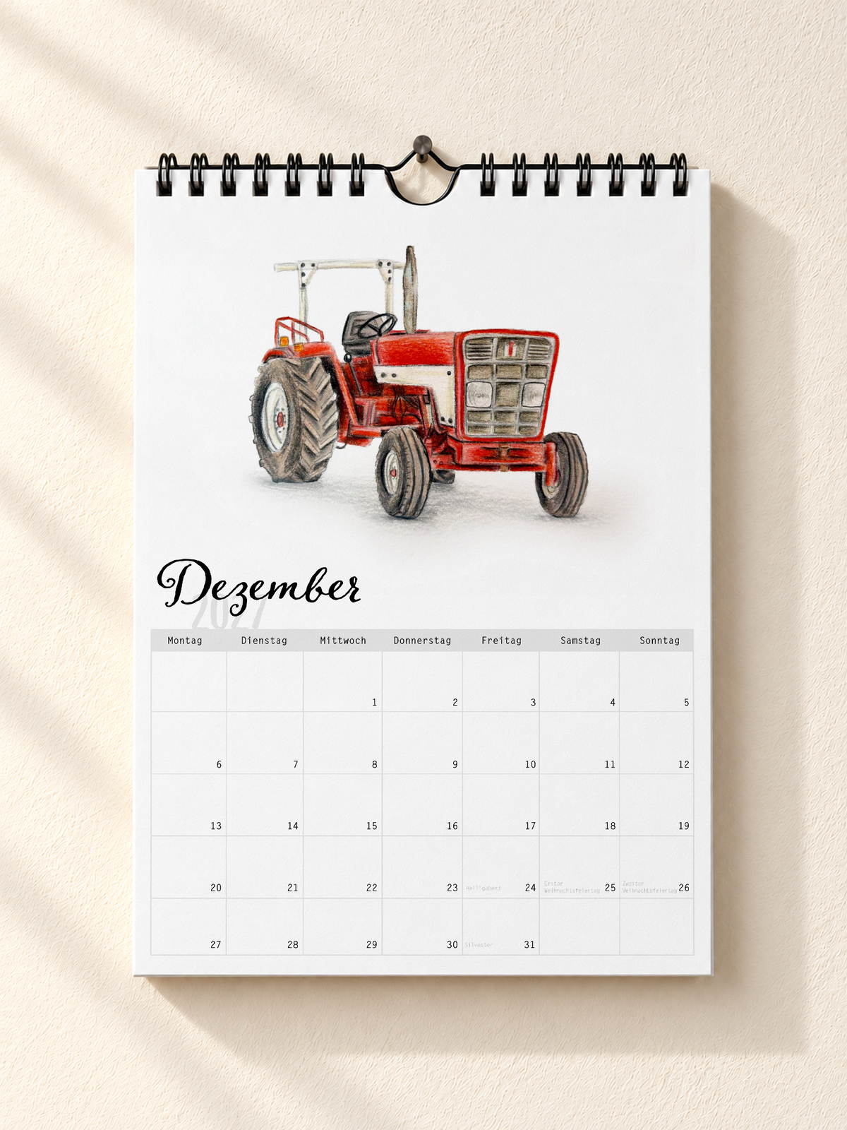 Kalender 2027 - Bauernhof Kooperation mit Et Höffken
