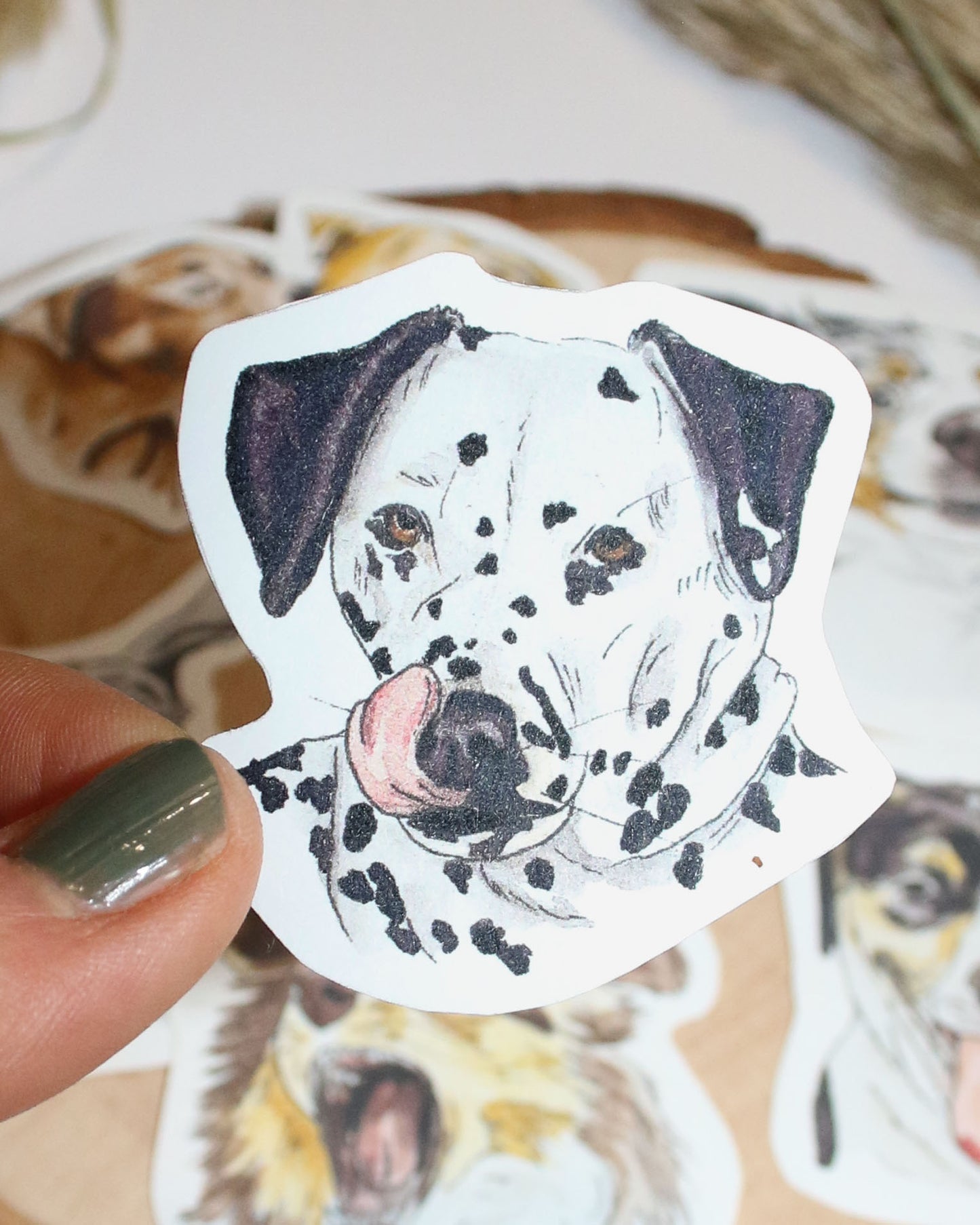 Sticker-Set lustige Hunde