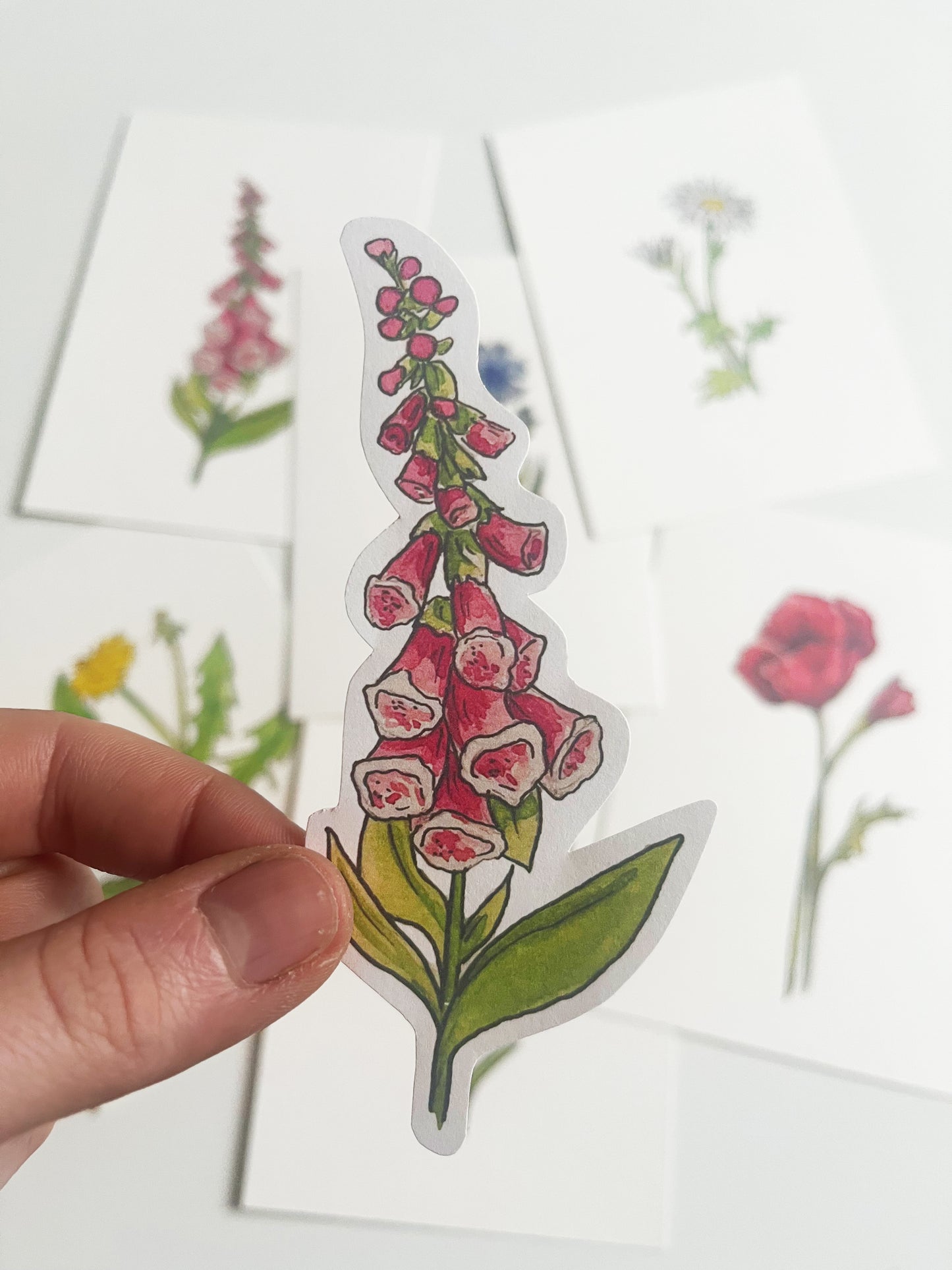 Sticker-Set Blumenmotive