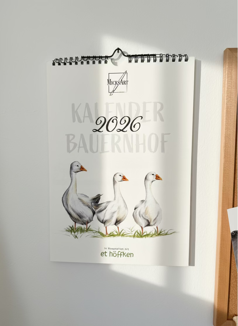 Kalender 2026 - Bauernhof
