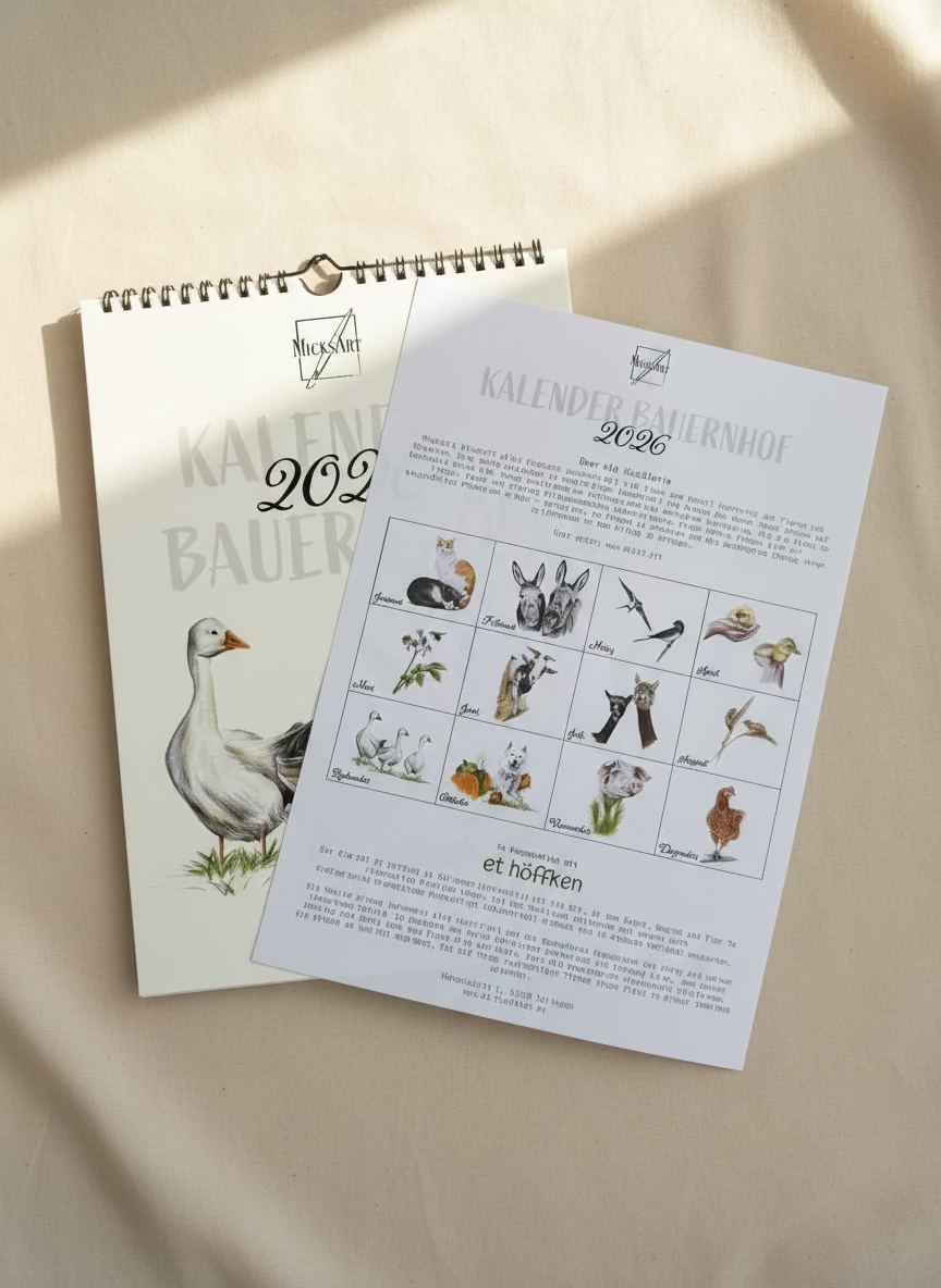 Kalender 2026 - Bauernhof