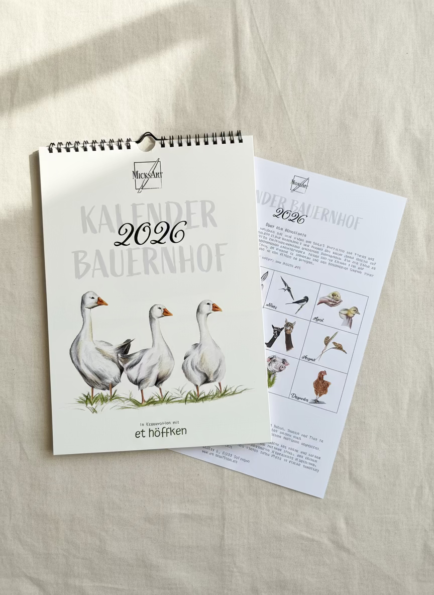 Kalender 2026 - Bauernhof