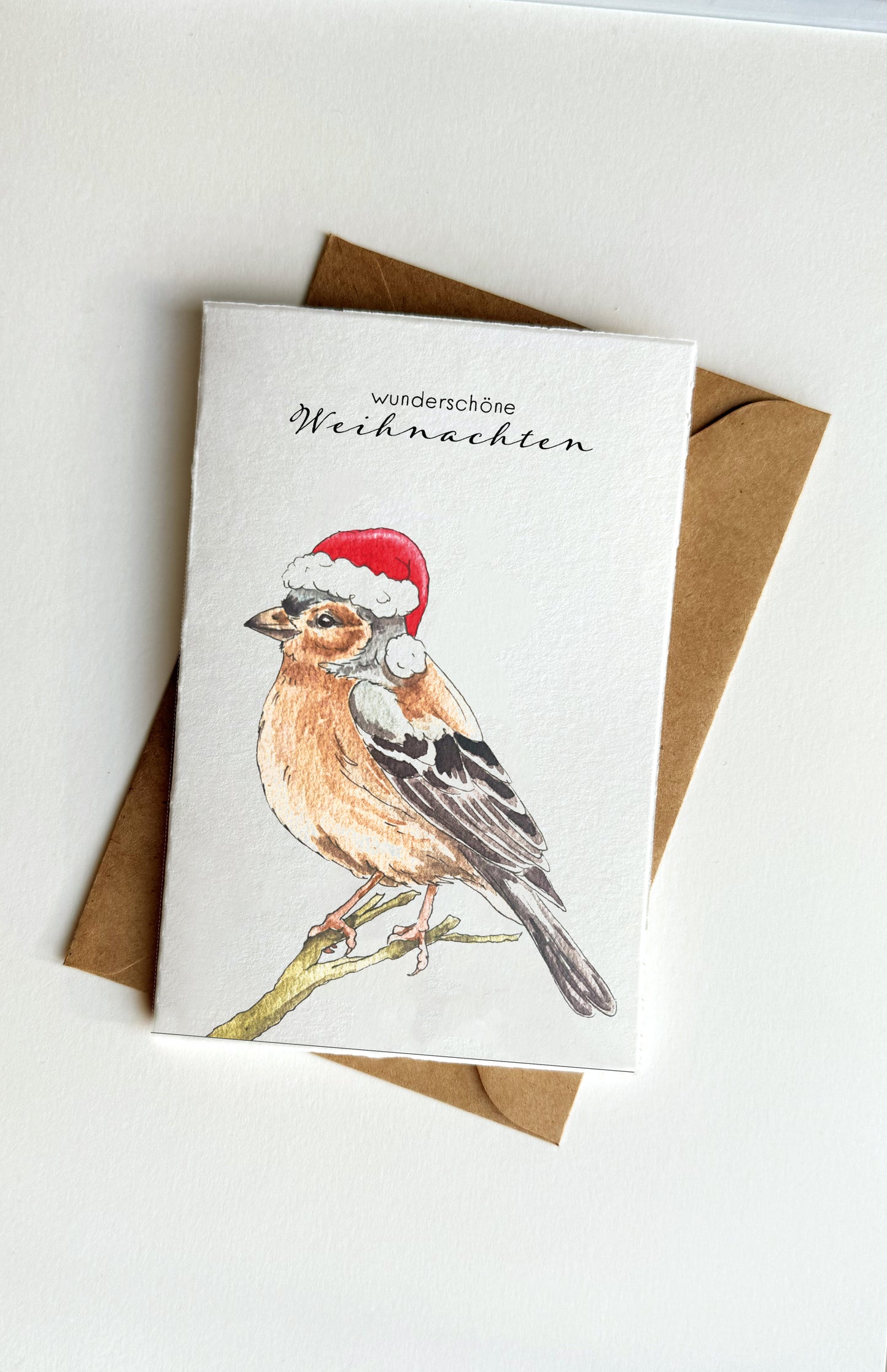 Weihnachtskarten Vögel