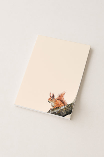 Notizblock A5 Eichhörnchen