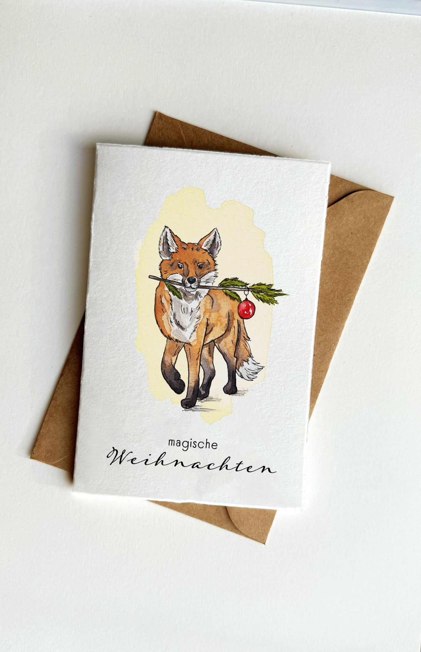 Weihnachtskarten niedliche Waldtiere