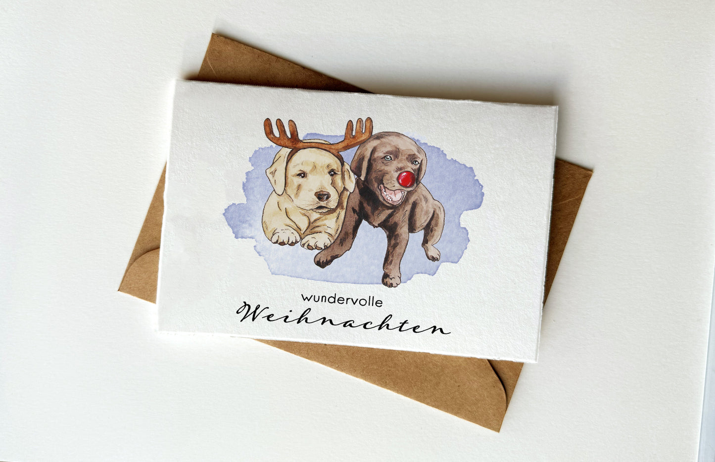 Weihnachtskarten niedliche Tierbabys