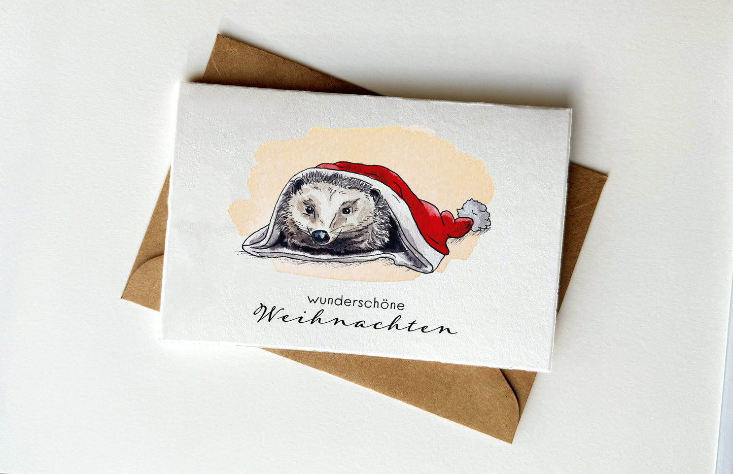 Weihnachtskarten niedliche Waldtiere