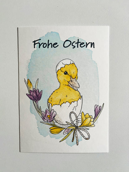 Karten tierische Ostern