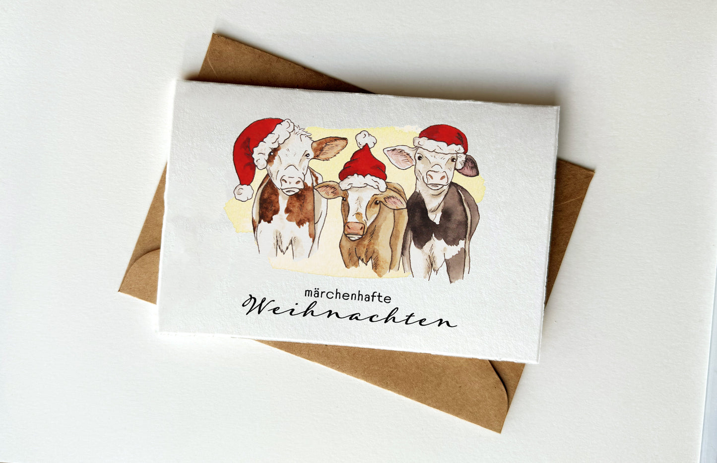 Weihnachtskarten niedliche Tierbabys