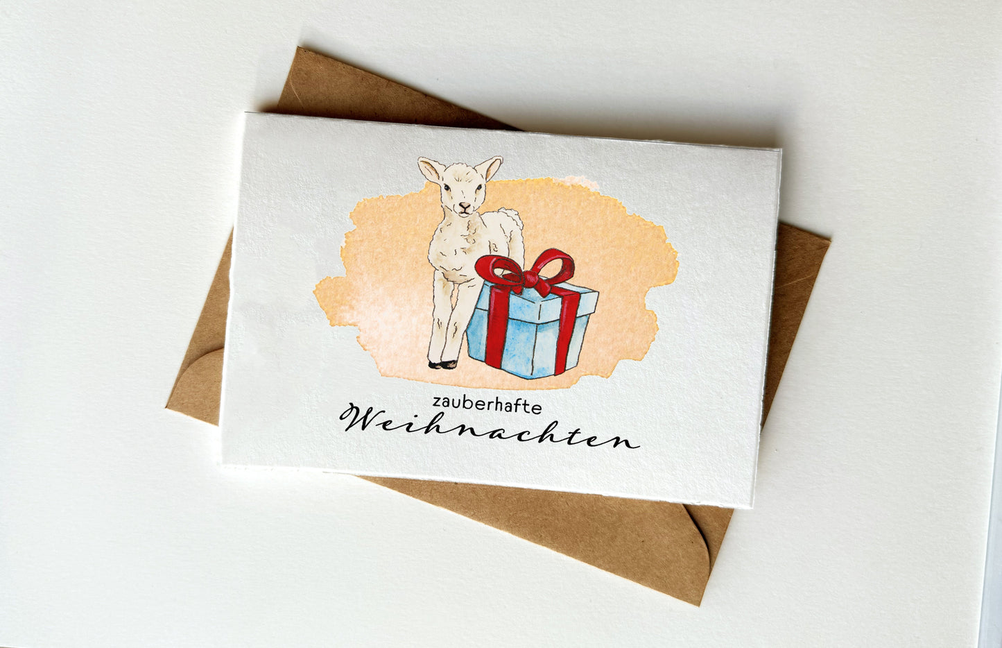 Weihnachtskarten niedliche Tierbabys