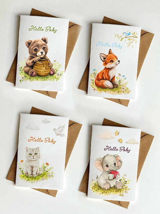 Klappkarten Baby/Geburt